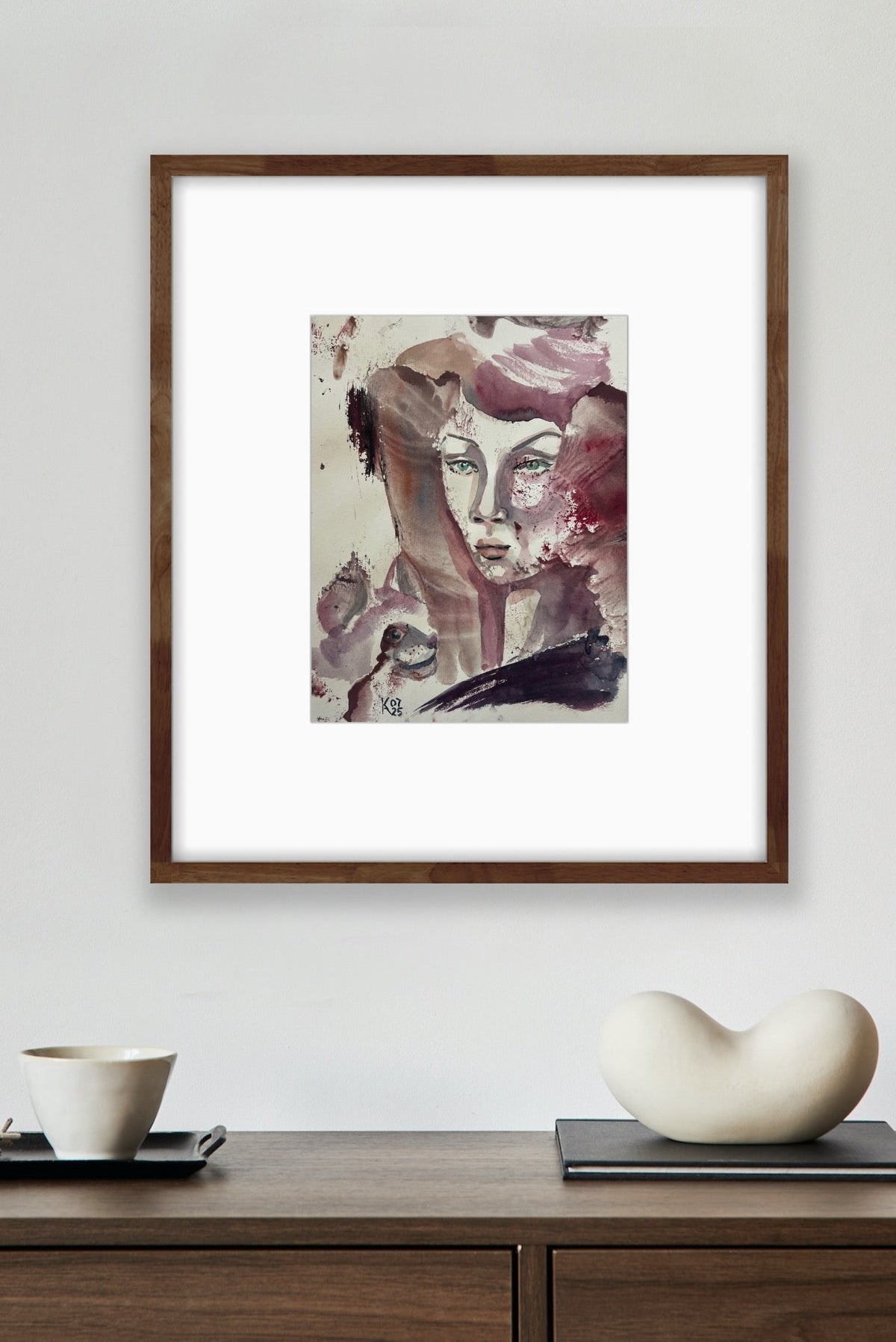 Companion – Original Watercolor, 9x12 (22.9 x 30.5 cm)