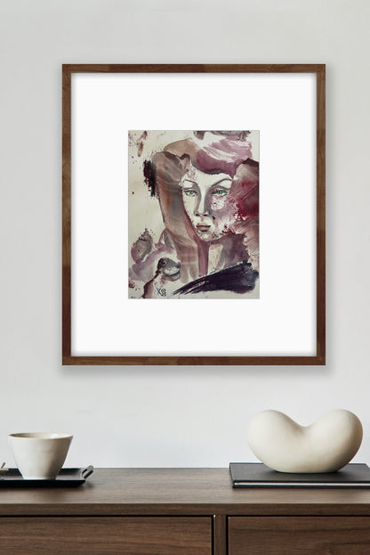 Companion – Original Watercolor, 9x12 (22.9 x 30.5 cm)