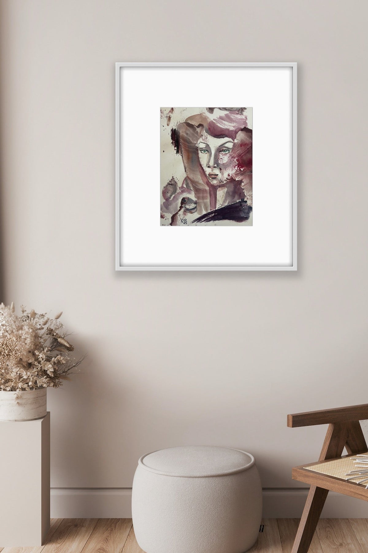 Companion – Original Watercolor, 9x12 (22.9 x 30.5 cm)
