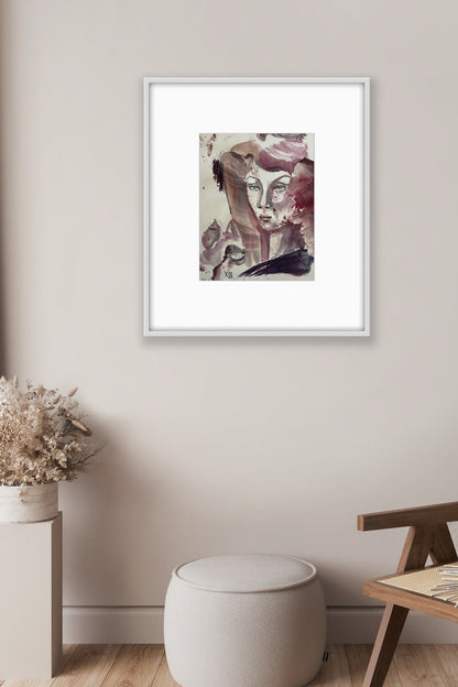 Companion – Original Watercolor, 9x12 (22.9 x 30.5 cm)