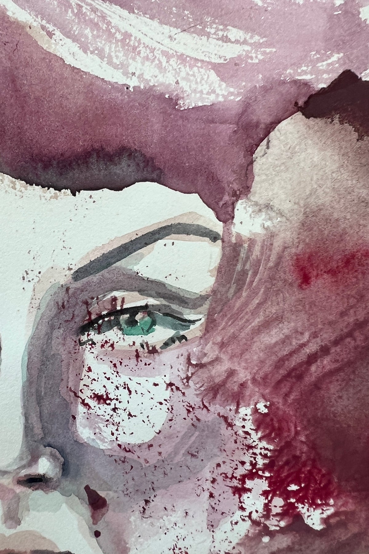 Companion – Original Watercolor, 9x12 (22.9 x 30.5 cm)
