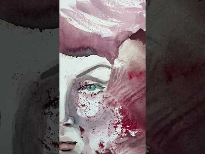 Companion – Original Watercolor, 9x12 (22.9 x 30.5 cm)