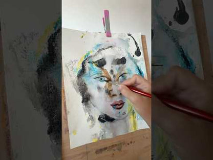 Shadow and Bloom 11 x 14 inches (28 x 36 cm) |Watercolor on paper 2025